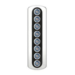 8'li Krom Switch Panel Sigortalı Korna Butonlu