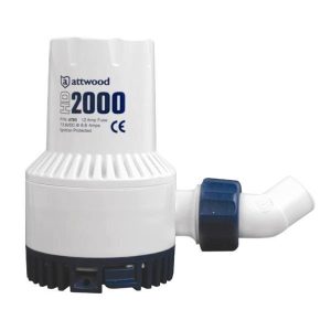 Attwood Ağır Hizmet Sintine Pompası 2000 GPH 12V