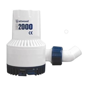 Attwood Ağır Hizmet Sintine Pompası 2000 GPH 24V