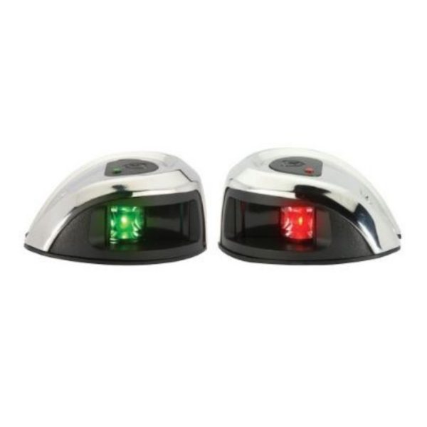 Attwood LED İskele Sancak Feneri Krom İkili 12V