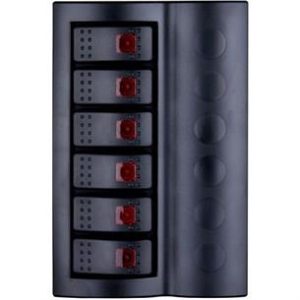 Bfy 6'lı Switch Panel, Işıklı ve Otomatik Sigortalı
