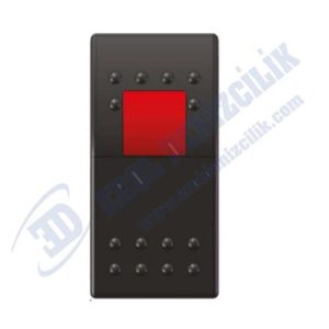 BFY Kırmızı Switch On-Off 12-24V