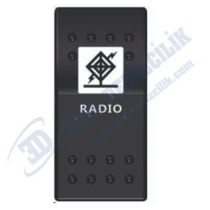 BFY Switch On-Off 12-24V Radio