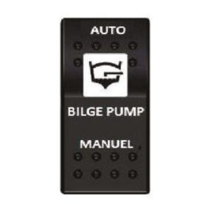 BFY Switch On-Off-(On) 12-24V Manuel-Otomatik Sintine Pompası