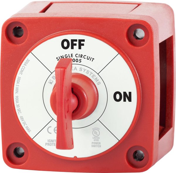 Blue Sea Systems 2 Pozisyonlu Mini Akü Şalteri 6005
