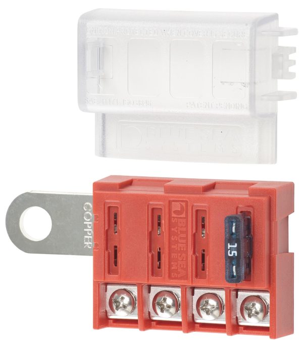 Blue Sea Systems ST Blade Terminaline Montajlı Akü Sigorta Bloğu 5023