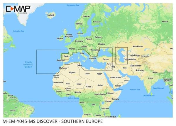 C-MAP Discover Harita Kartı Tüm Türkiye