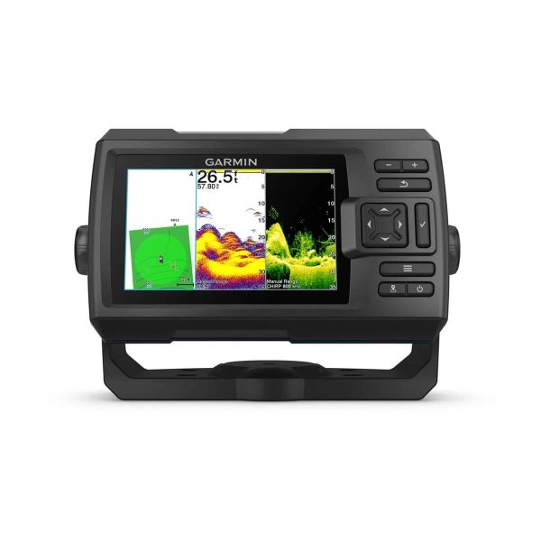Garmin Striker Vivid 5cv balık bulucu 5 inç renkli ekran önden görünüm
