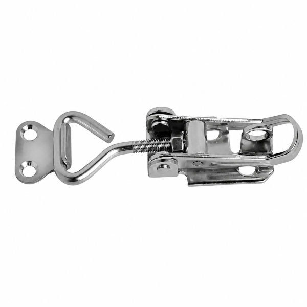 Gergi Ayarlı Krom Kapak Kilidi 28x65x80 mm