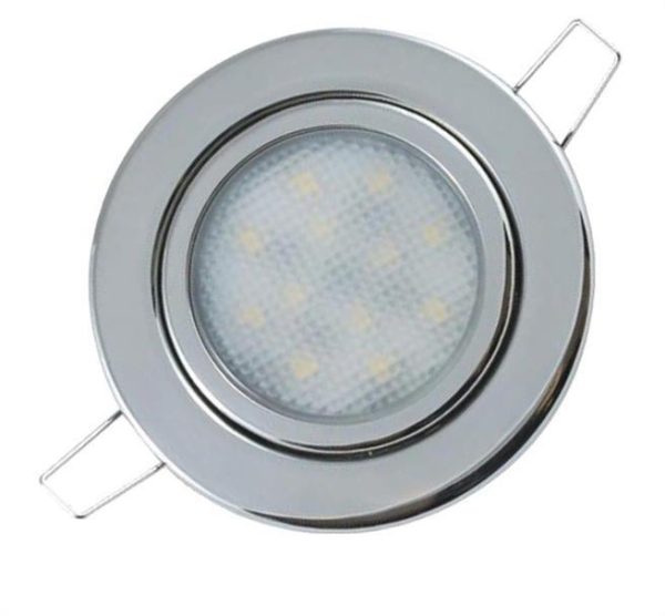 Labarka Gömme Spot Lamba 12 LED'li 12V 6,5cm Gün Işığı