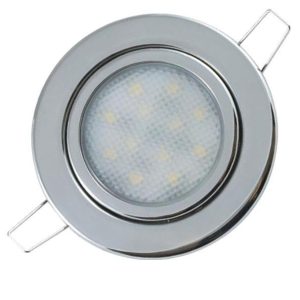 Labarka Gömme Spot Lamba 9 LED'li 12V 6,5cm Gün Işığı