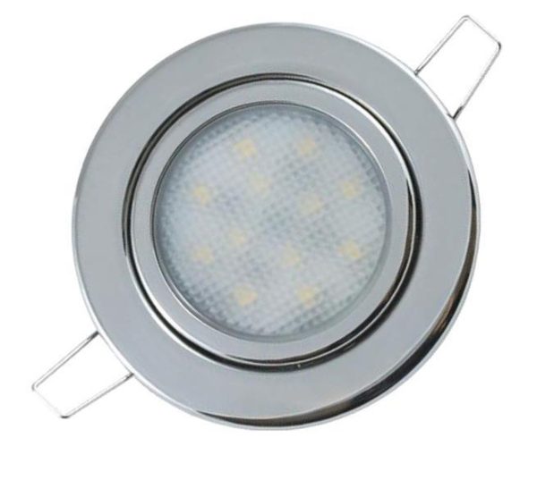 Labarka Gömme Spot Lamba 9 LED'li 12V 6,5cm Gün Işığı