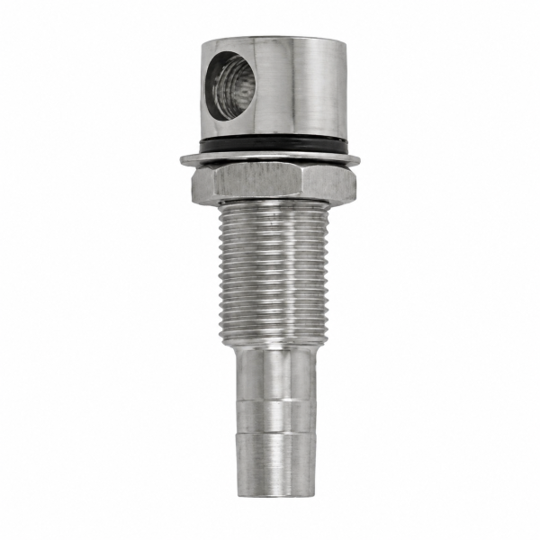 Krom Hava Firarı Düz 1/2''