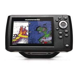 Humminbird Helix 5 CHIRP G3 GPS balık bulucu 5 inç ekran önden görünüm