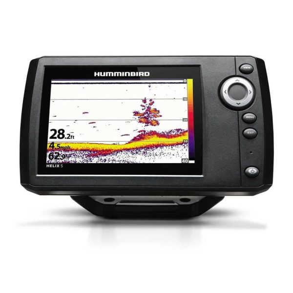 Humminbird Helix 5 G2 balık bulucu 5 inç ekran önden görünüm