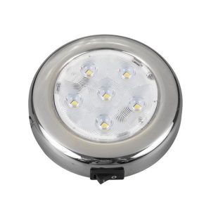 Labarka Düğmeli Tavan Lambası 6 LED'li 12V 10cm Gün Işığı