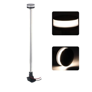 Krom Led Yatarlı Bayrak Direği 12V 60 cm