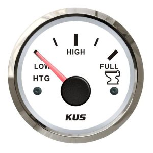 KUS Atık Su Göstergesi Beyaz 240–33 Ohm 12/24V 52mm