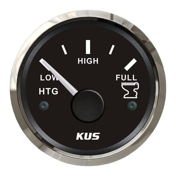 KUS Atık Su Göstergesi Siyah 240–33 Ohm 12/24V 52mm