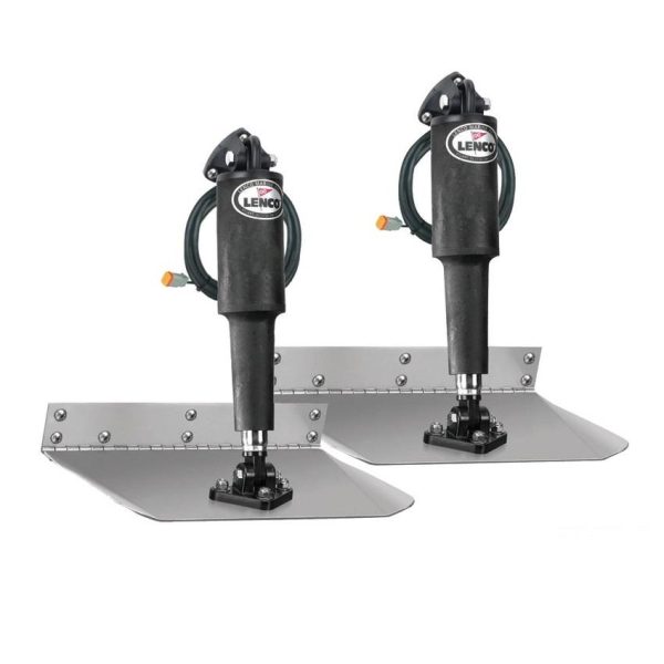 Lenco Marine Standard Mount 30x30cm Flap Seti 12V