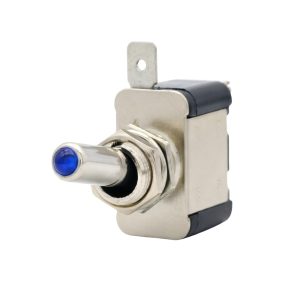 Labarka Mavi Işıklı Düğme On-Off 12V 20A