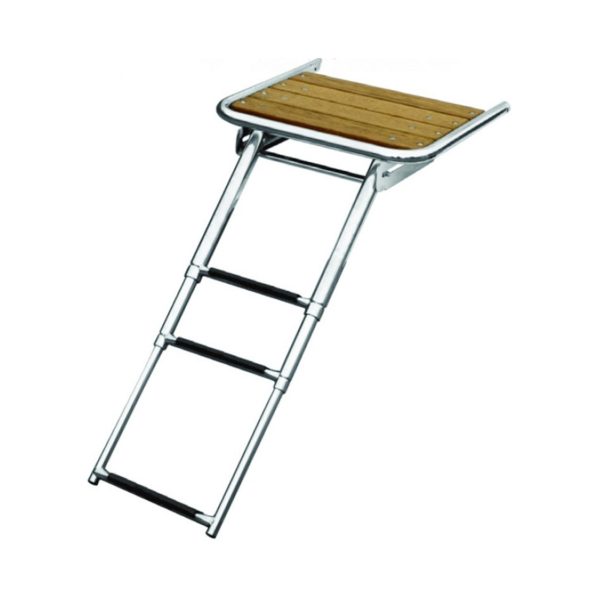 Platformlu Merdiven 3 Basamaklı Kızaklı 45x39x25 cm