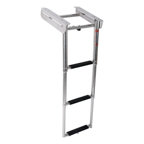 Teleskopik Merdiven 3 Basamaklı Platform Altı Kızaklı 254x879 mm