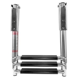 Teleskopik Merdiven 3 Basamaklı Platform Üstü 254x879 mm