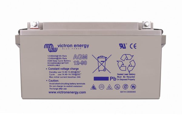 Victron Energy Deep Cycle AGM Akü 12V-90Ah
