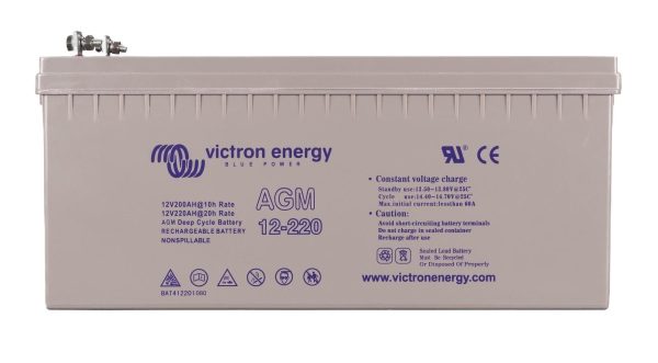 Victron Energy Deep Cycle AGM Akü 12V-220Ah