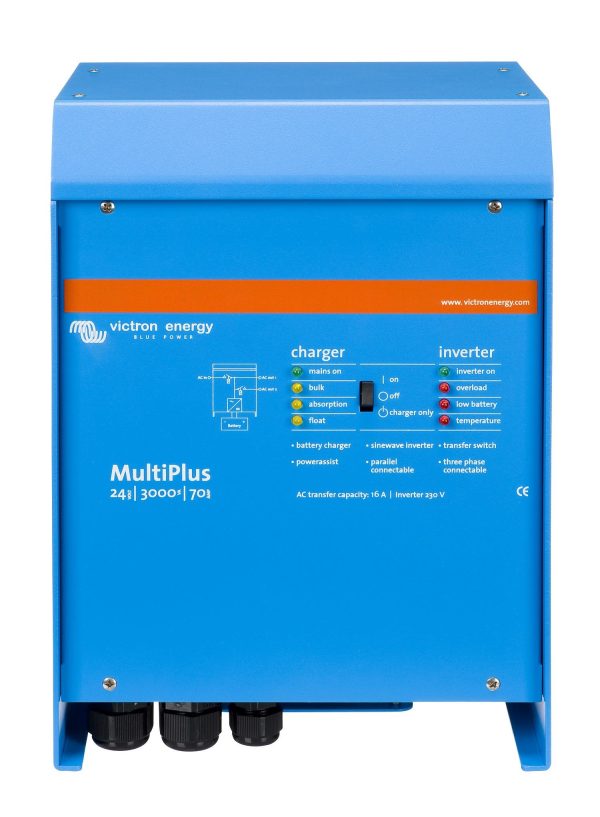 Victron Energy Multiplus İnvertör/Redresör 24V-3000VA-70A-50A