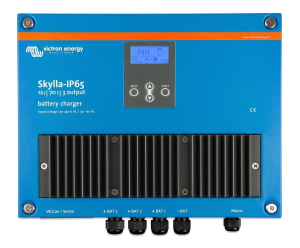 Victron Energy Skylla-IP65 Akü Şarj Cihazı 12V 70A 3 Çıkış