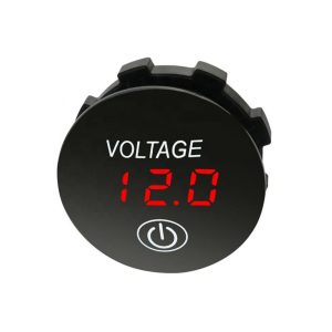 Labarka Voltmetre Soketi 12/24V Kırmızı